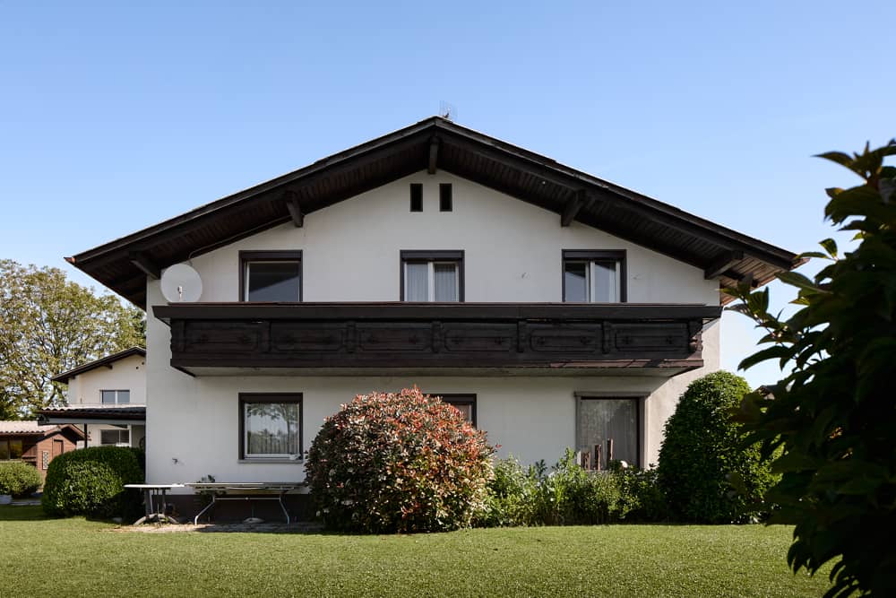 Wohnung mit großem Garten und direktem Riedzugang