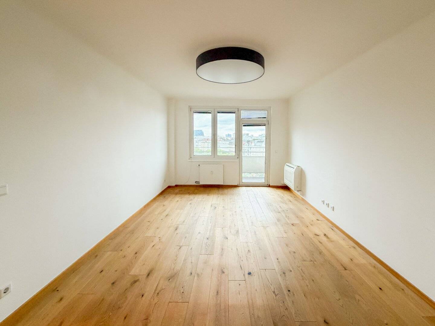 Bright apartment with distant view