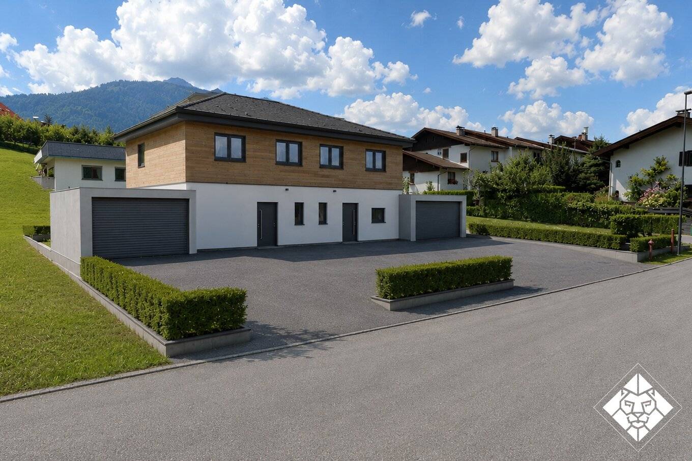 Living where others vacation: modern semi-detached house in Fieberbrunn-Neumoos