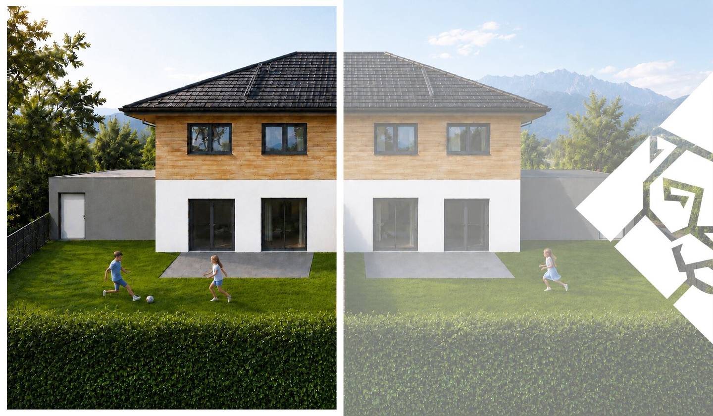 Wohnen, wo andere Urlaub machen – modernes Doppelhaus in Fieberbrunn-Neumoos