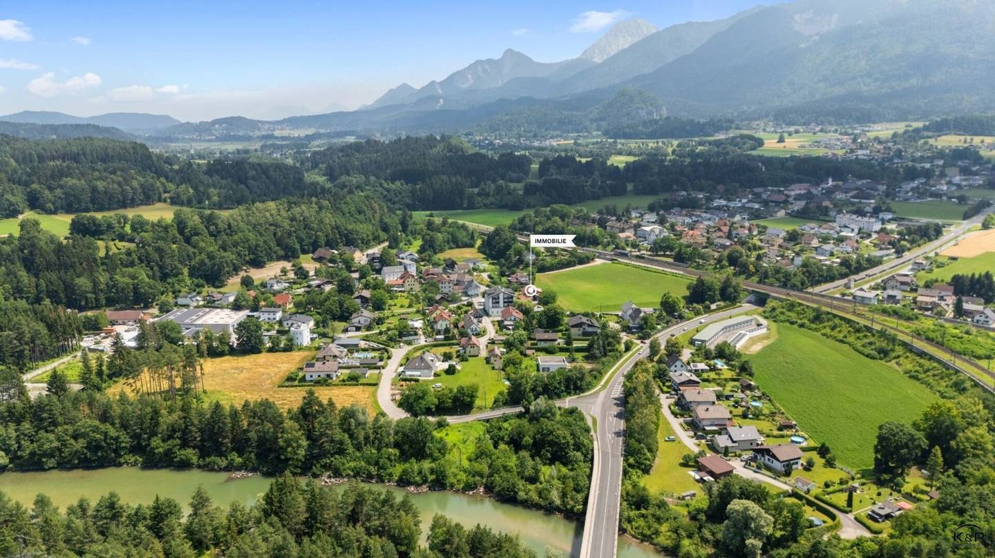 Koffer packen und einziehen – wunderschönes Wohnen zwischen Villach und Finkenstein. Ein Zuhause zum Ankommen, Wohlfühlen und Genießen!