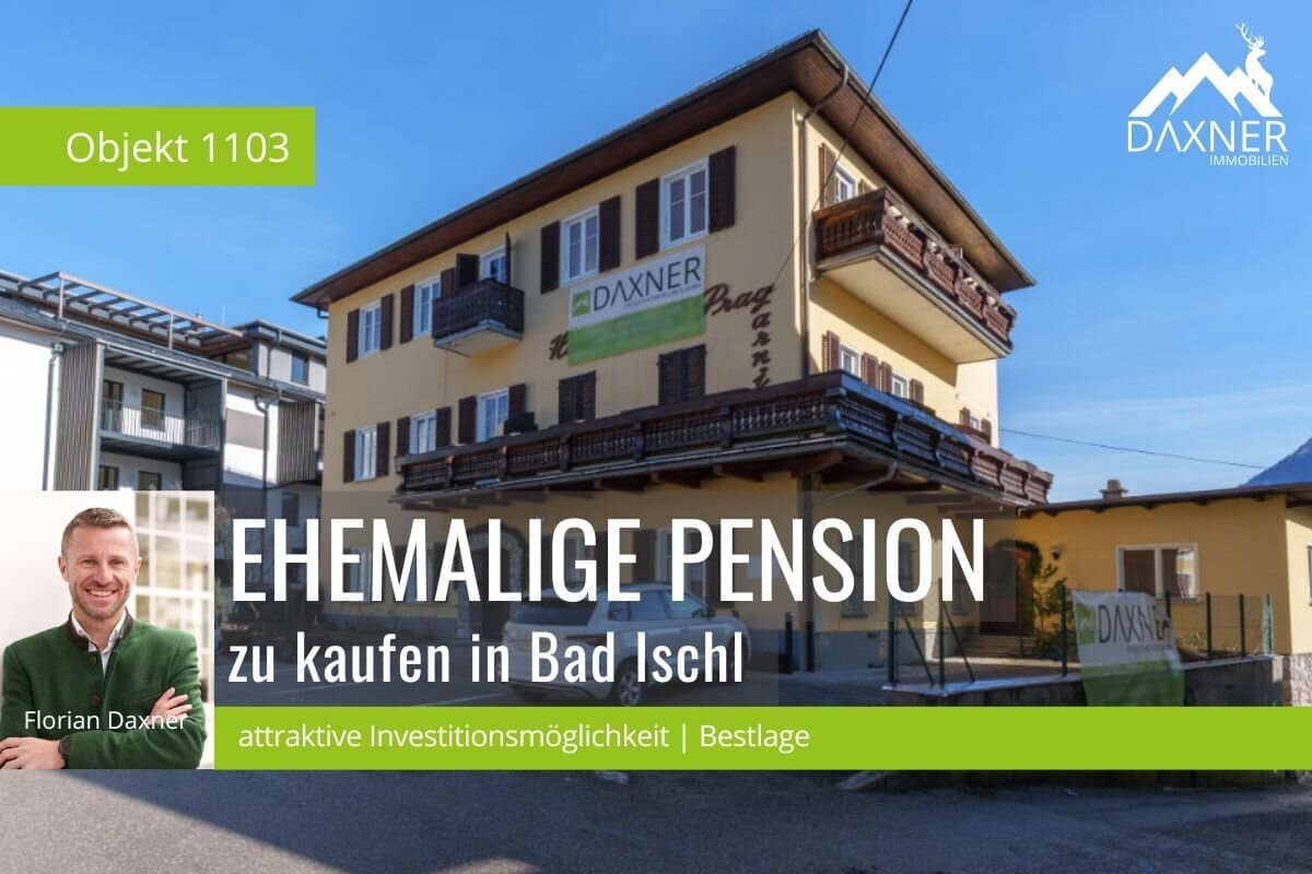 Former established breakfast guesthouse in prime location of Bad Ischl