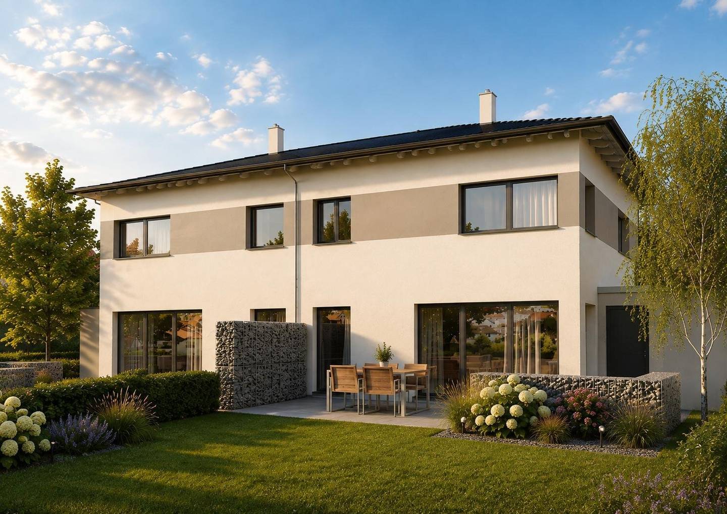 Moderne Doppelhaushälfte in Allhaming (Top 1)