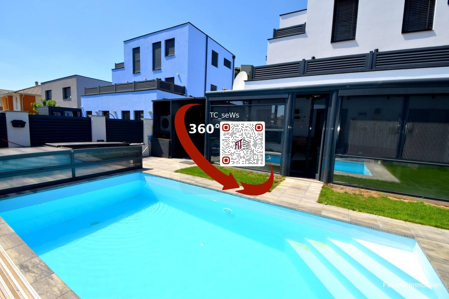 5 rooms plus 3 rooms in the living basement, winter garden and pool Lots of space on the Vienna city border