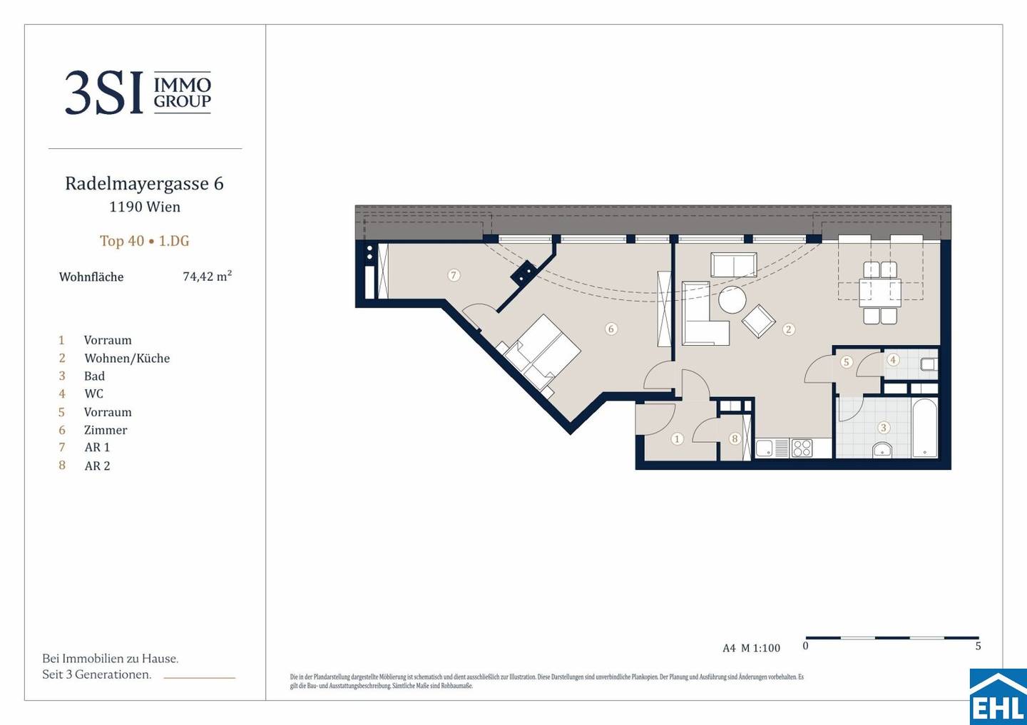 Exclusive living in the heart of Döbling: Modern condominiums near Währinger Park
