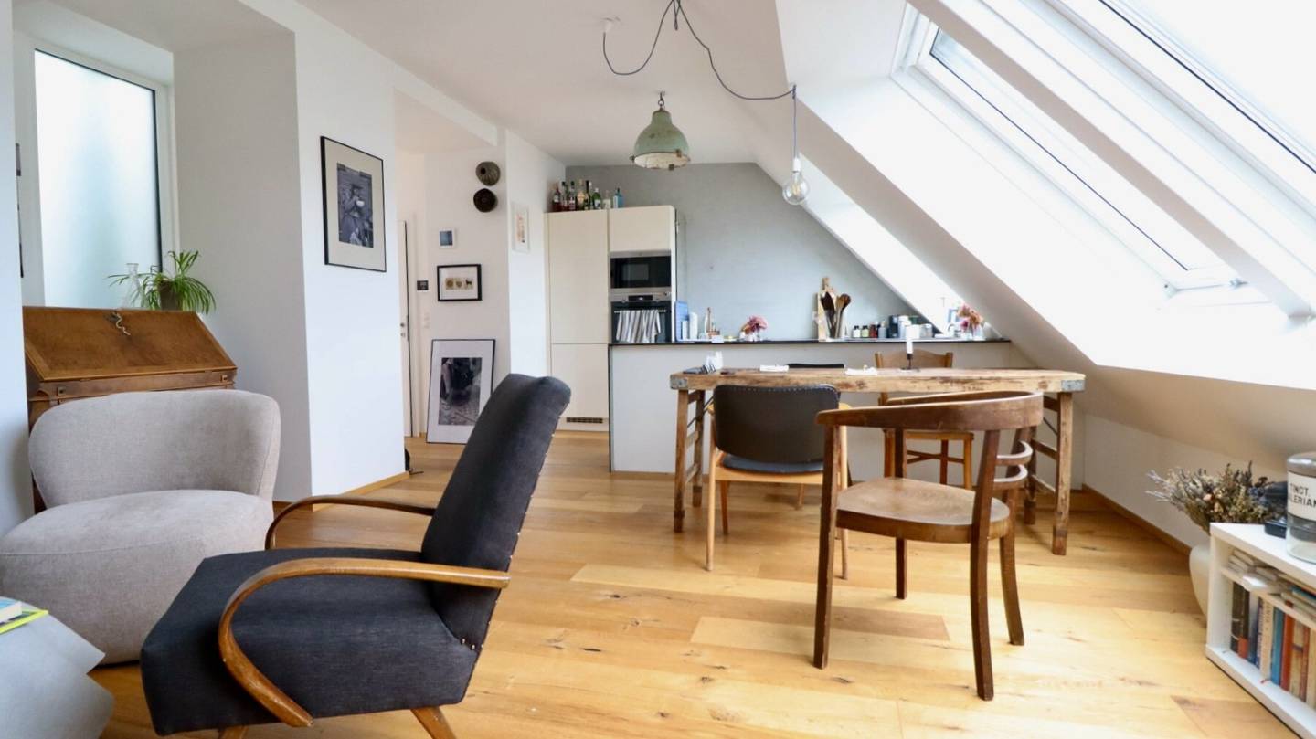 Top-floor maisonette with sunny terrace and green view | 108 m² living comfort above the roofs of Vienna