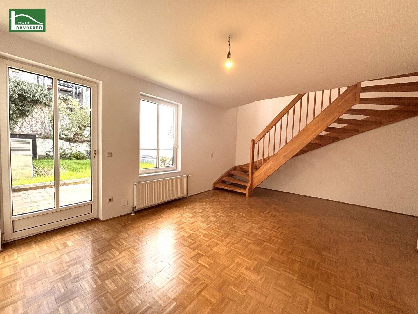 Maisonette with loggia and terrace – 4 rooms with shared garden use and underground garage in 1180 Vienna