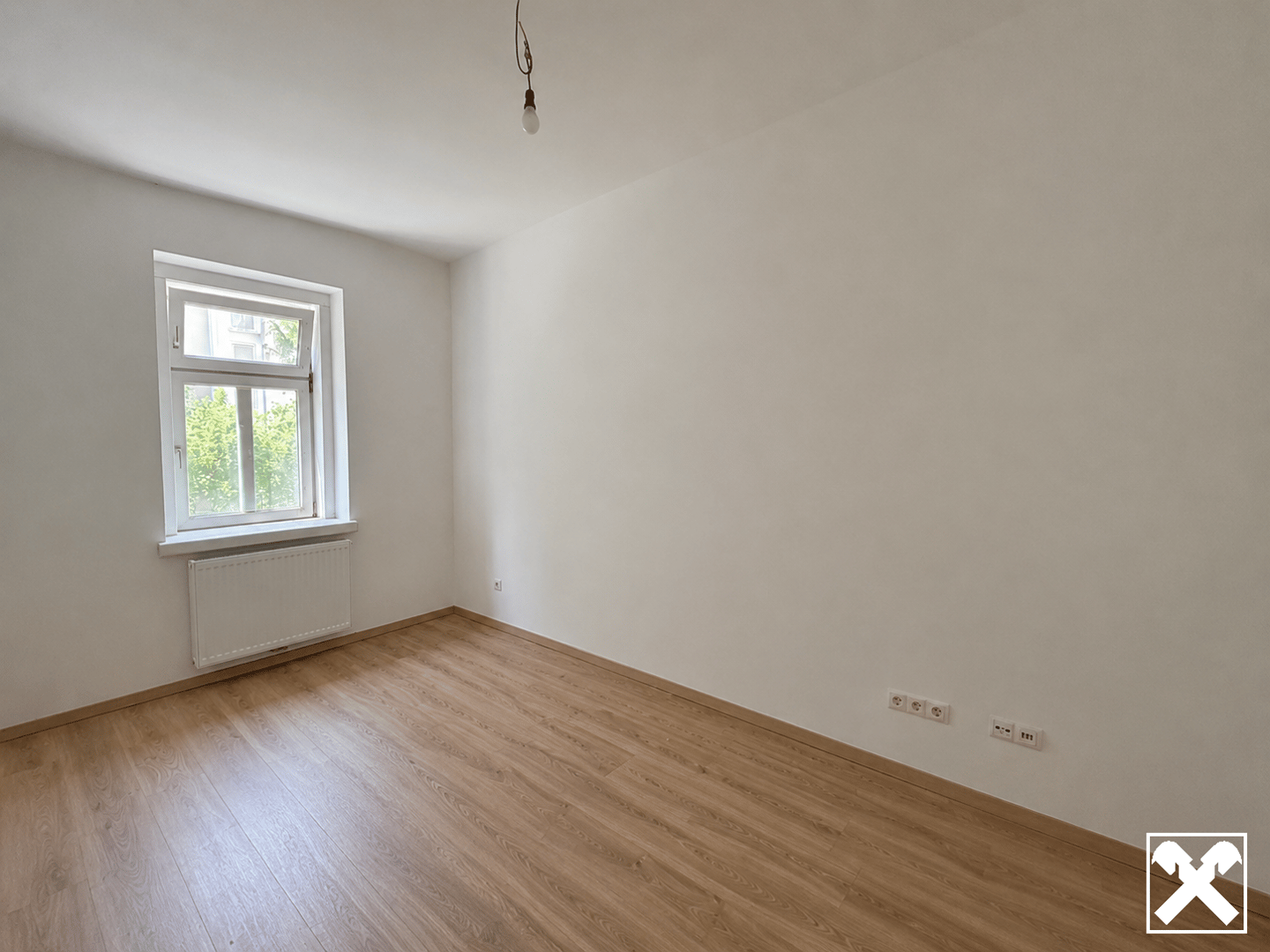 Freshly renovated Erdgeschosswohnung with shared garden