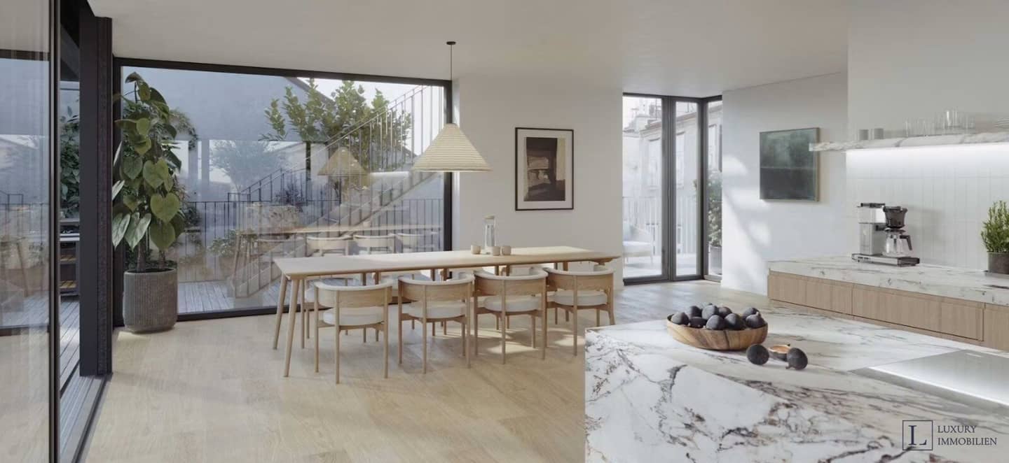Stylish Vienna Residence with Private Terraces
