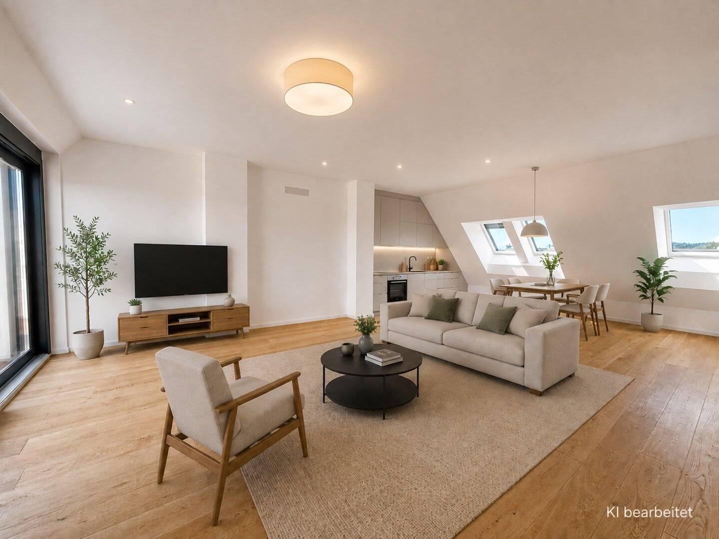 Exklusive 4-Zimmer Dachgeschoßwohnung mit 2 Bädern, Fußbodenheizung &amp; Weitblick!