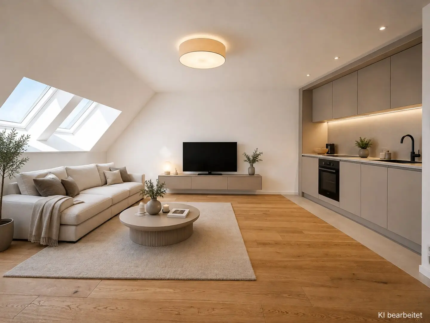 Moderne 2-Zimmer Dachgeschoßwohnung mit Fußbodenheizung & Weitblick!