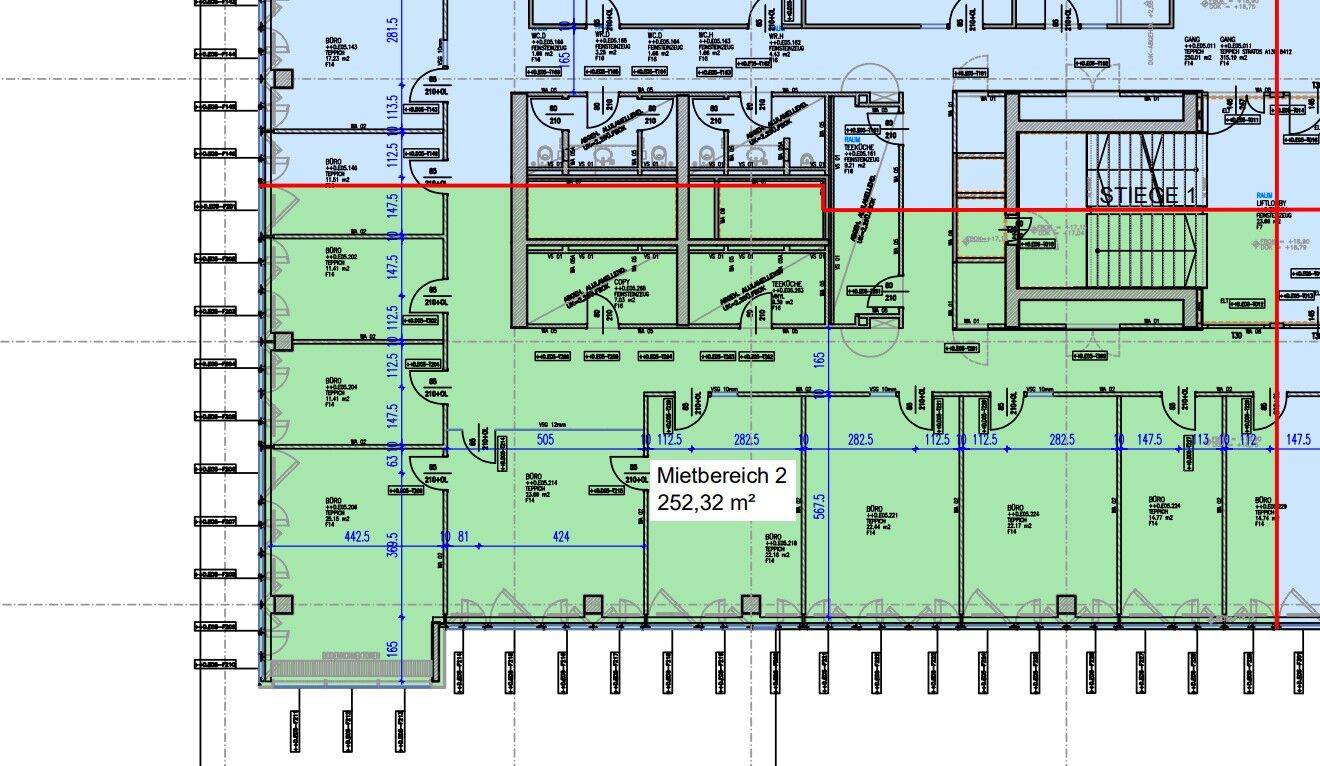 1120 Wien, Wienerbergstrasse 41 Technologiestrasse 5 ca. 252 m²