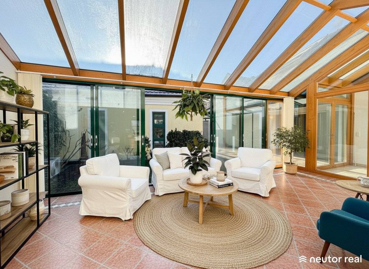 EXKLUSIVES WOHNEN AM DONAUUFER IN BESTLAGE VON TULLN - WINTERGARTEN - GARAGE - RUHELAGE