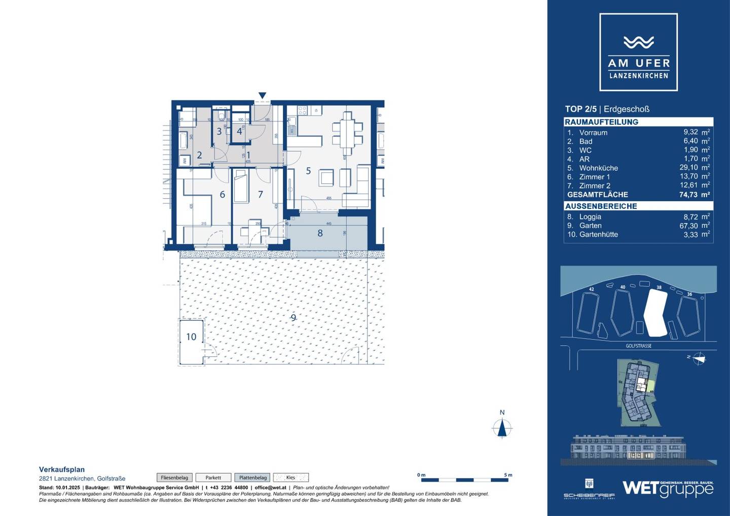 Am Ufer | Lanzenkirchen - Modern Living by the Lake and Golf Course