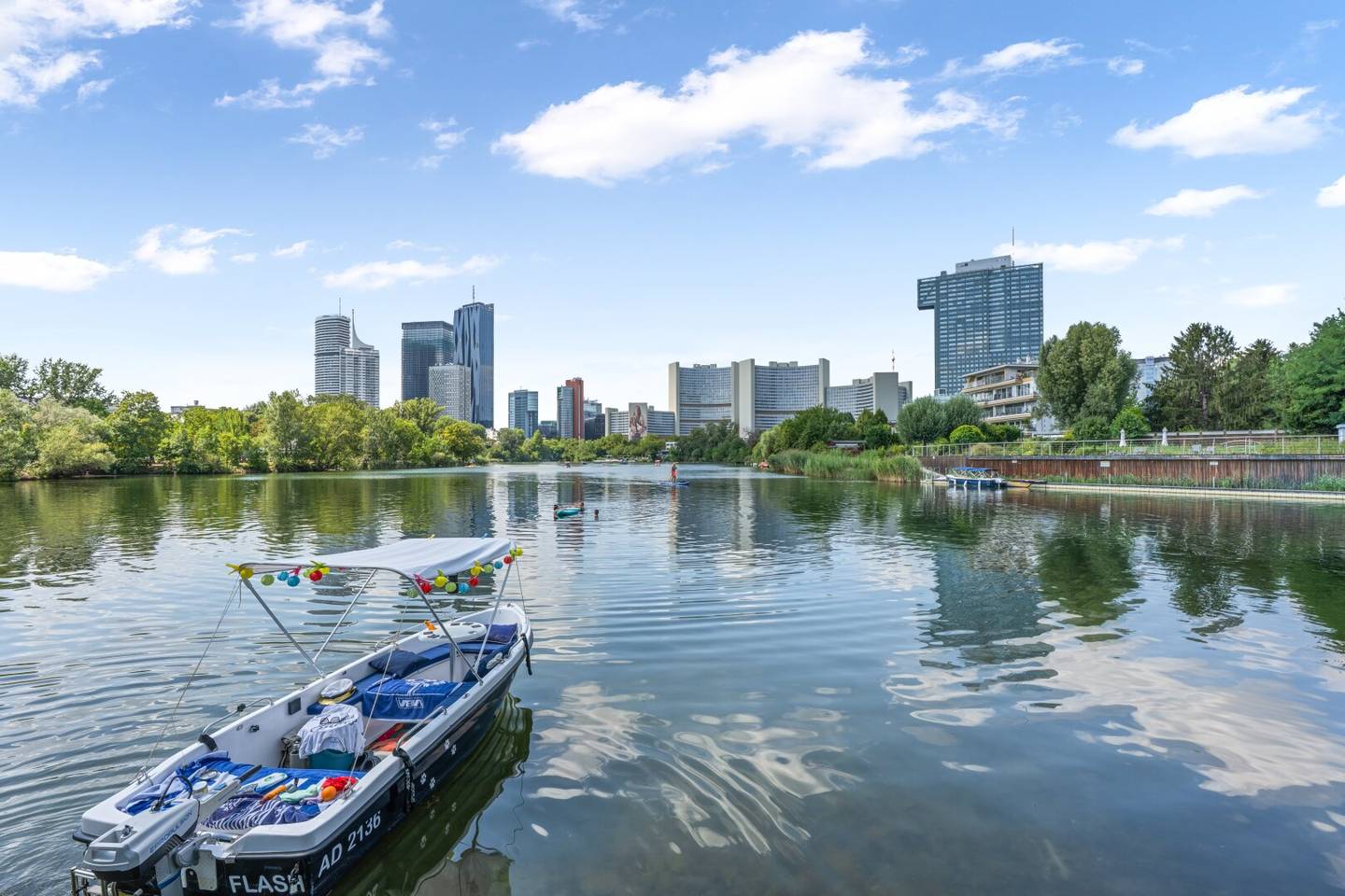 WO WIEN AM WASSER ZUHAUSE IST - Eigentumswohnung Dachgeschoß an der Alten Donau