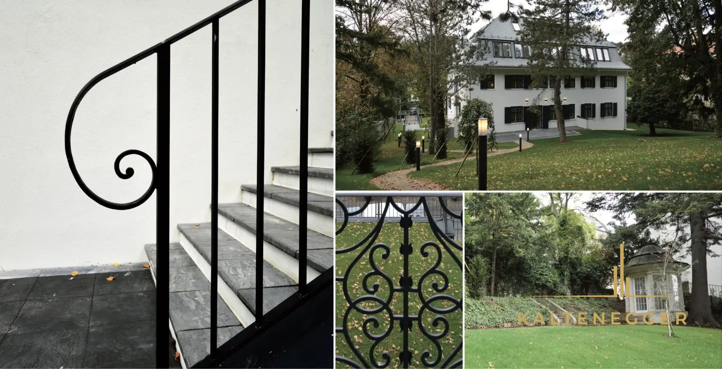 Private Villa Residence in Pötzleinsdorf – historische Eleganz, parkähnlicher Garten & Pool für bis zu drei Wohneinheiten