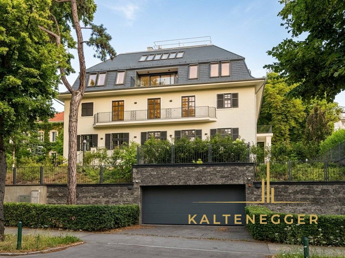 Private Villa Residence in Pötzleinsdorf – historical elegance, park-like garden &amp; pool for up to three residential units