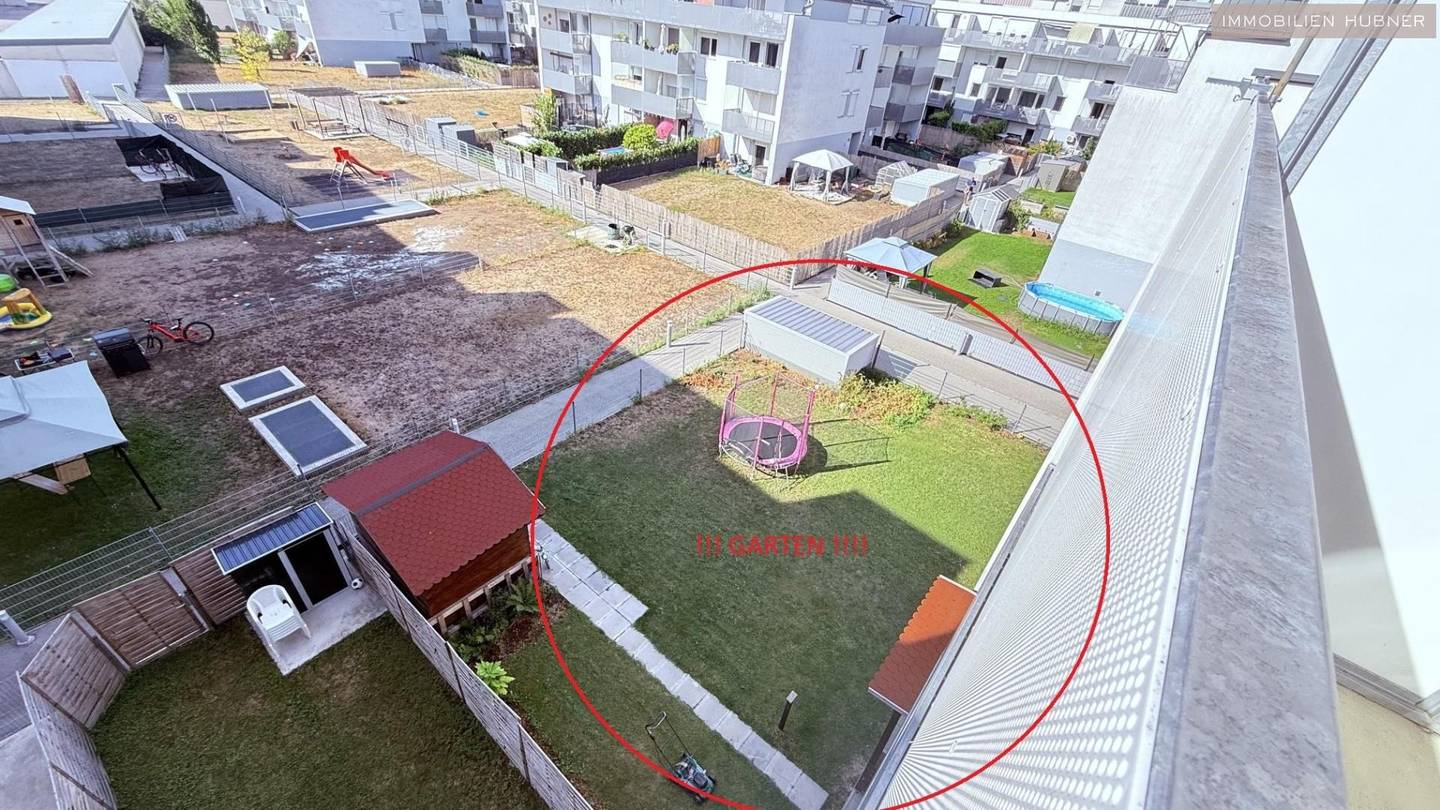 Wohnung with private garden and terrace