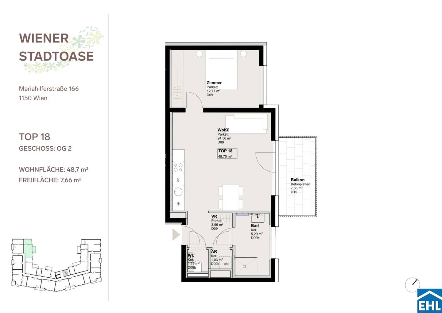 Secure first occupancy now | Sustainable rental apartments near the Mahü