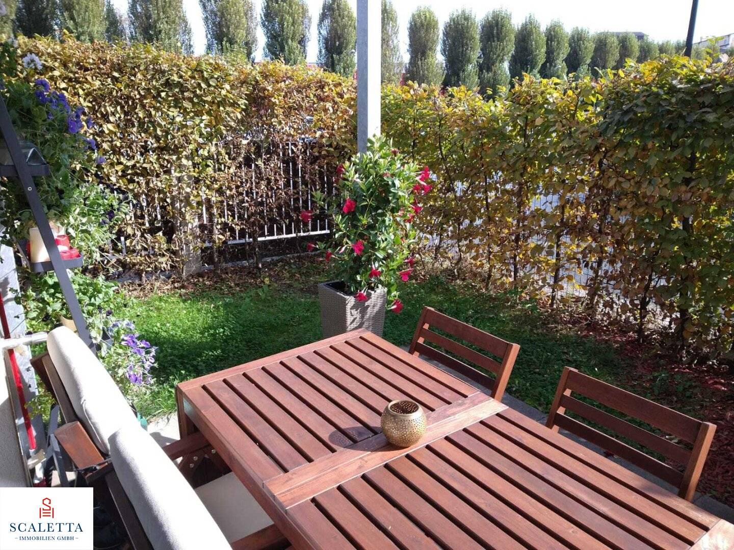 Modern 2-room garden apartment with terrace and parking space in Salzburg, ground floor