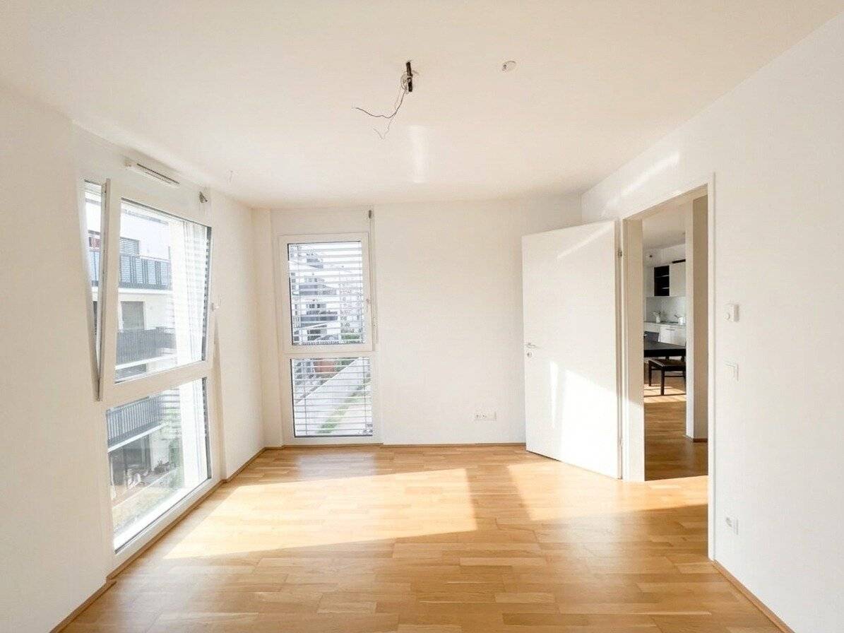 Modern appealing 2-room apartment with loggia and chilled ceiling