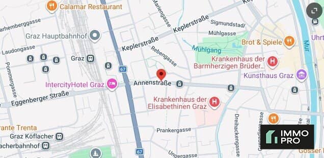 Attraktive Gewerbefläche in zentraler Lage am Hauptbahnhof Graz