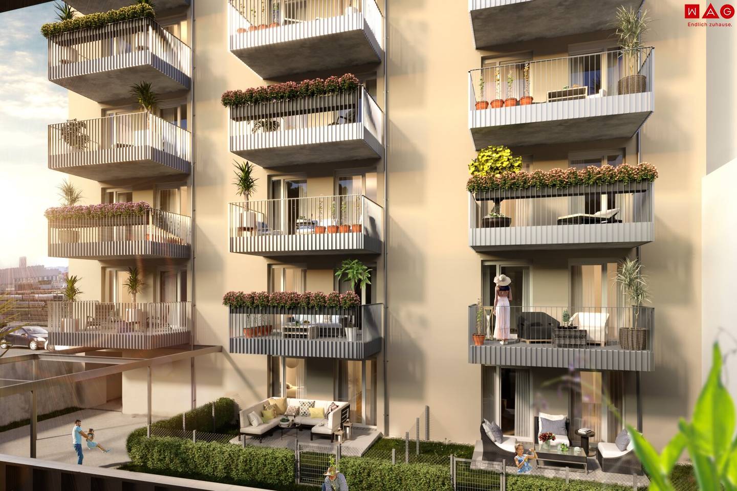 Subsidized barrier-free rent-to-buy apartment Wienerstraße 264 in central location near Wasserwald