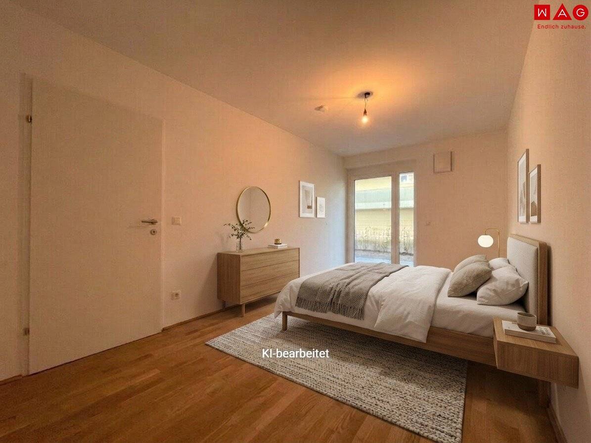 Möblierungsvorschlag Schlafzimmer KI generiert