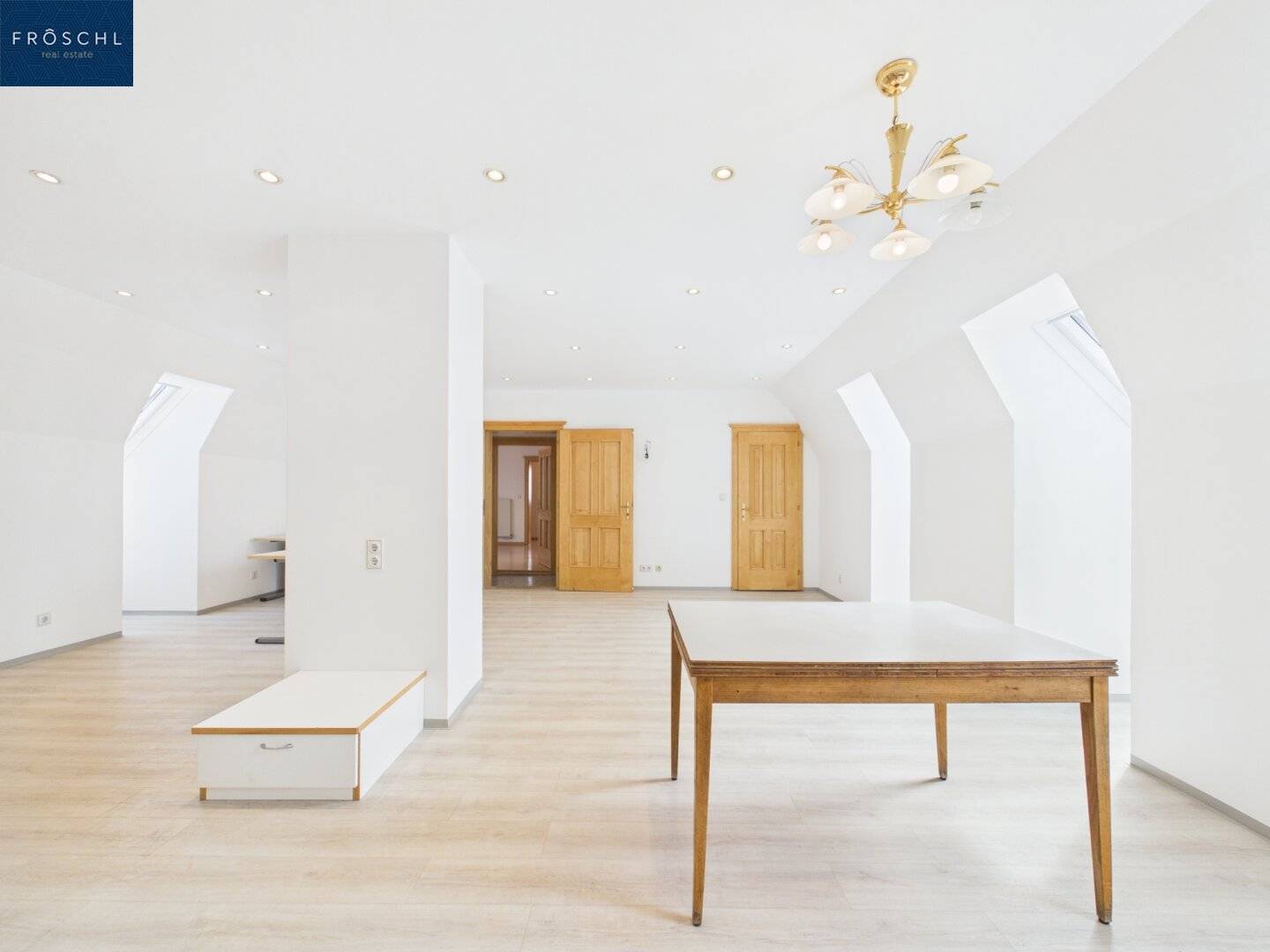 Spacious 4-room apartment with south balcony and garage space in Grafenschlag near Zwettl Lower Austria