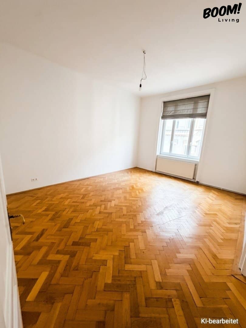 Open-ended, well maintained 3-room apartment in central location
