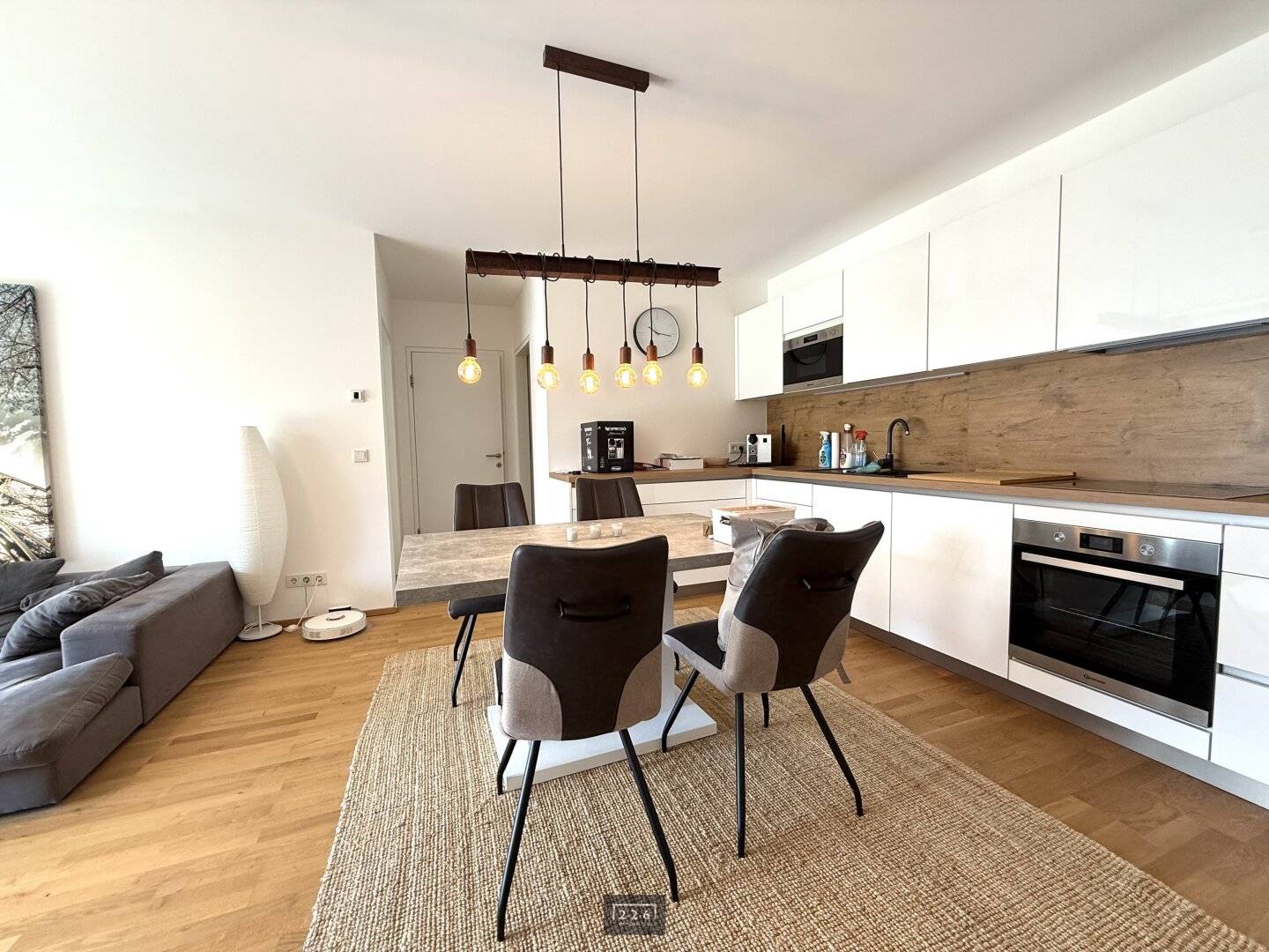 226 Immbolien | Modern garden apartment with magnificent view in Vomp incl. garage parking space