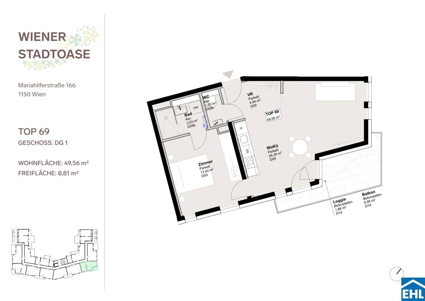 ERSTBEZUG | Moderne Mietwohnungen | Begrünter Innenhof | Top-Lage