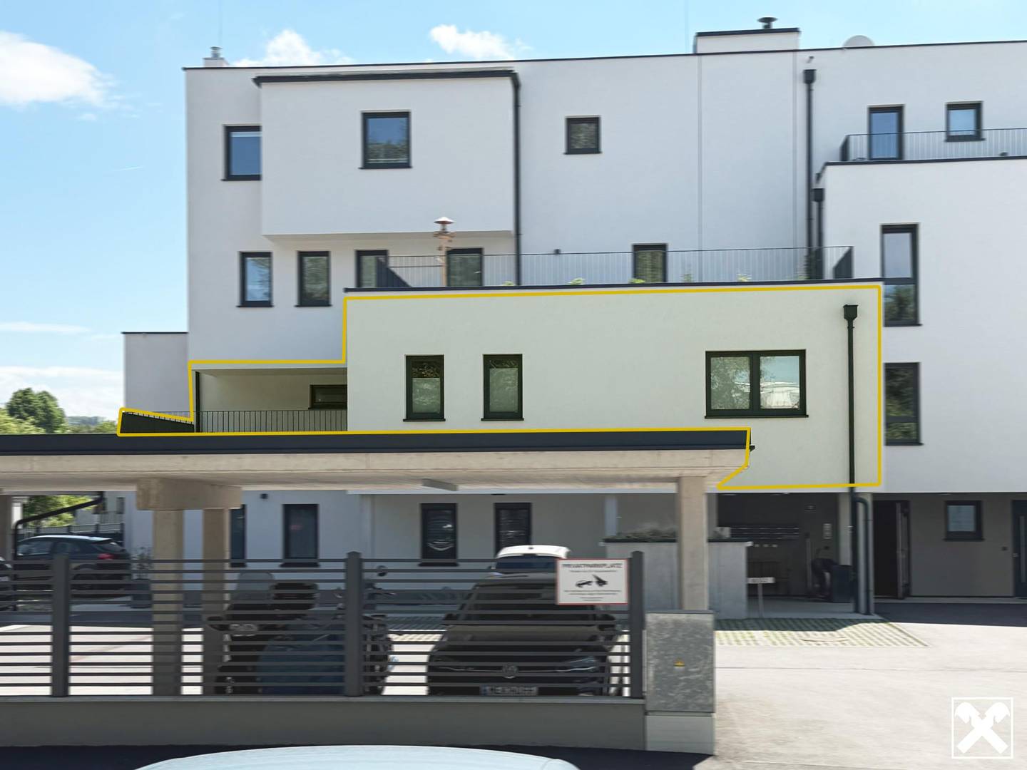 Neubauwohnung mit großzügiger Terrasse und Lift