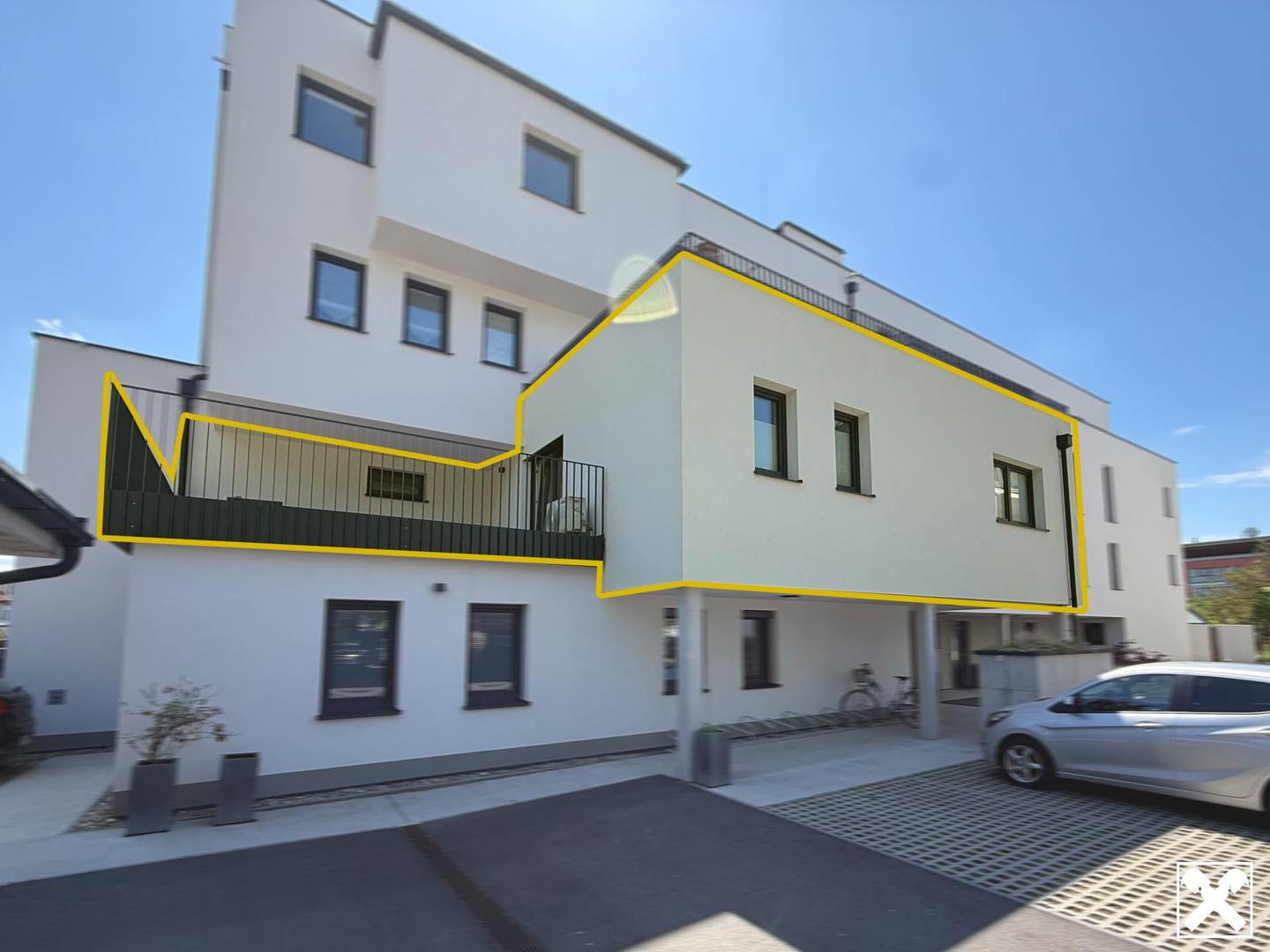 Neubauwohnung mit großzügiger Terrasse und Lift