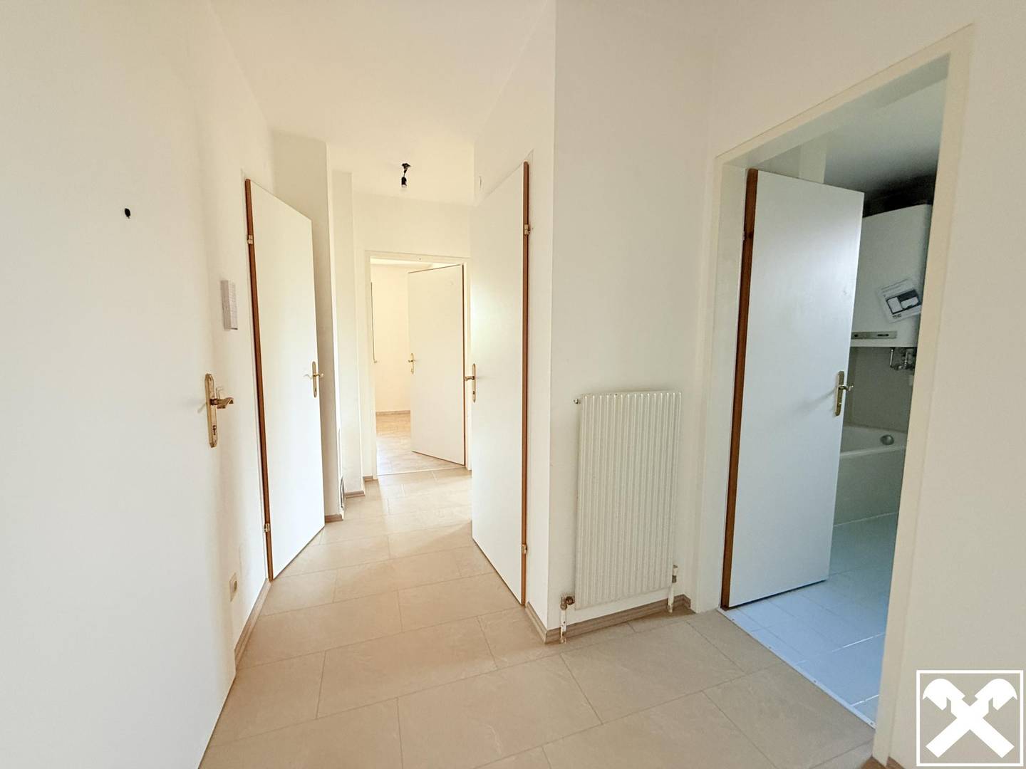 Wohnung mit geschützter Loggia und Blick ins Grüne