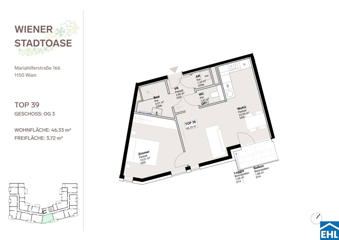 Viennese Urban Oasis – Sustainable Living Comfort on the Outer Mariahilfer Street