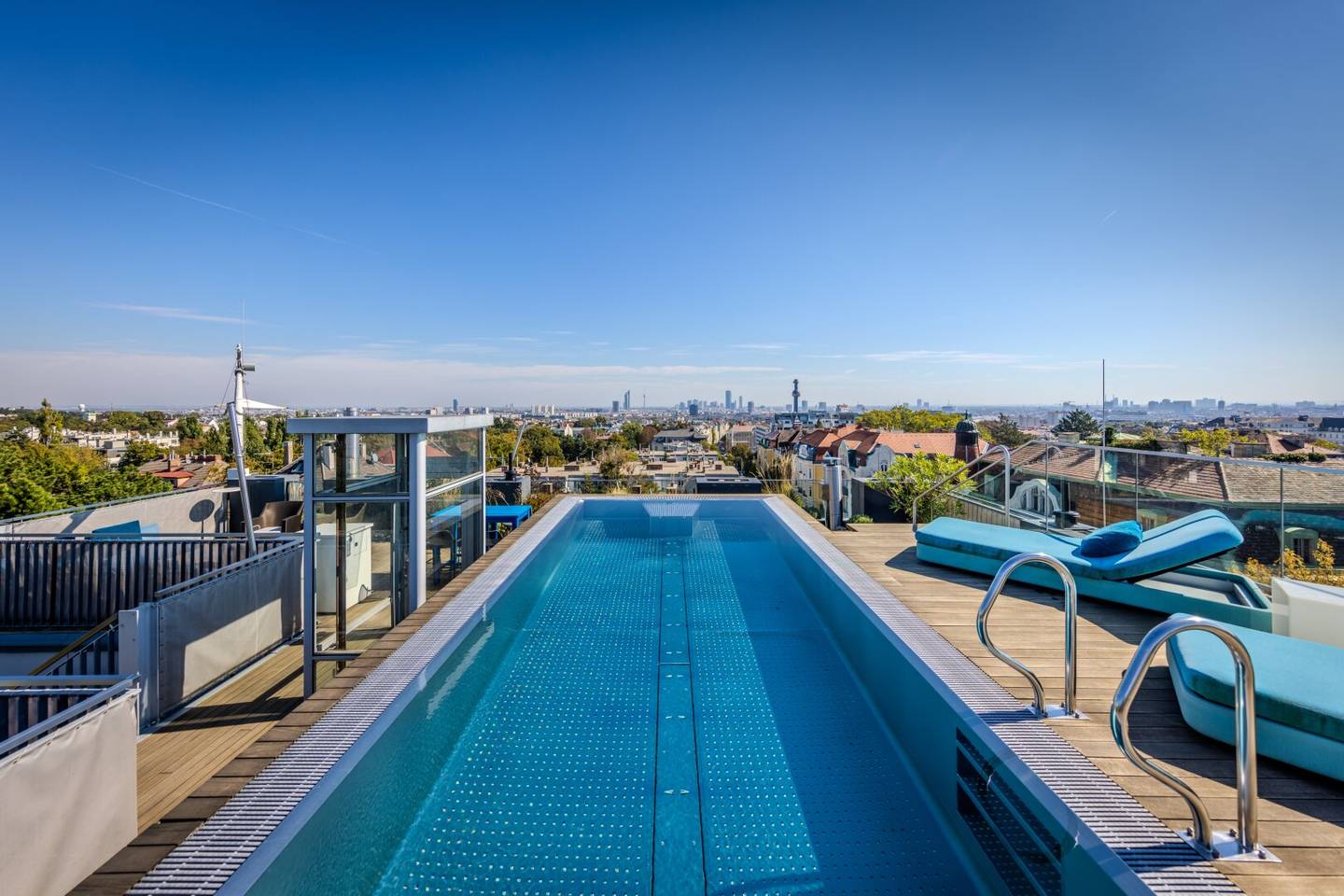 Barrierefrei -  Penthouse mit Panorama Terrassen und Wienblick in Döbling