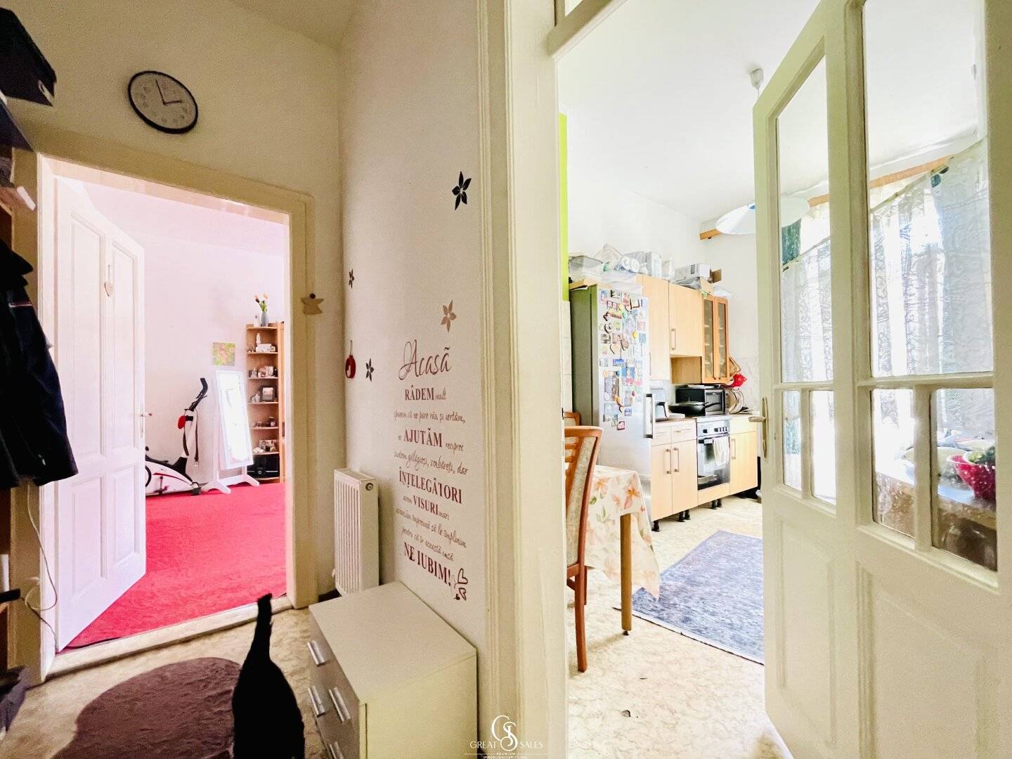 Large and affordable 4-room rental apartment with garden use in the center of Mürzzuschlag