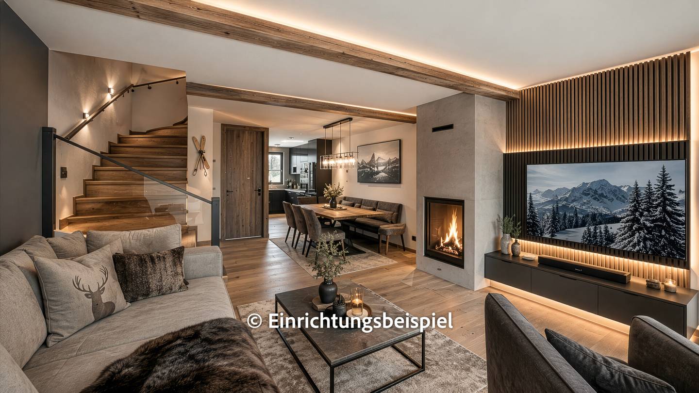 Maisonette apartment sunny peaceful garden and fireplace