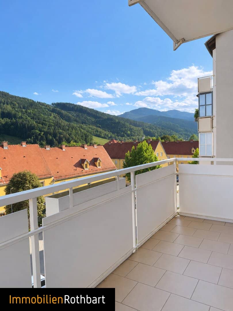 Wohnung mit Balkon in zentraler Lage von Bruck an der Mur
