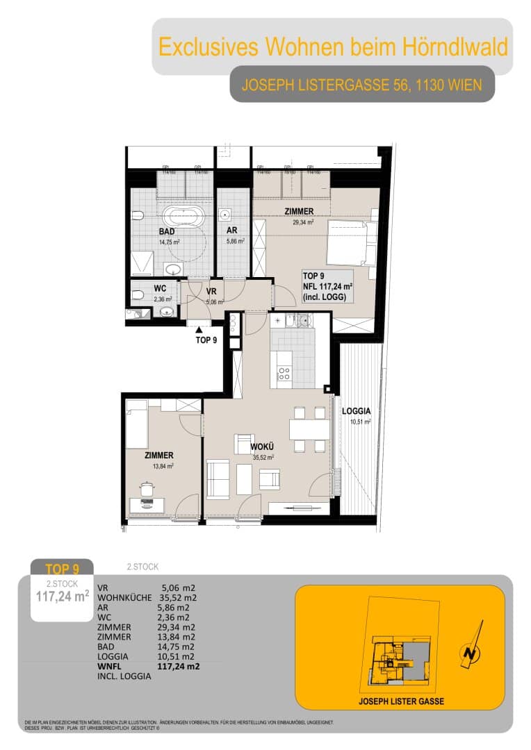 New build in green quiet location with Vienna view near Hörndlwald - First occupancy