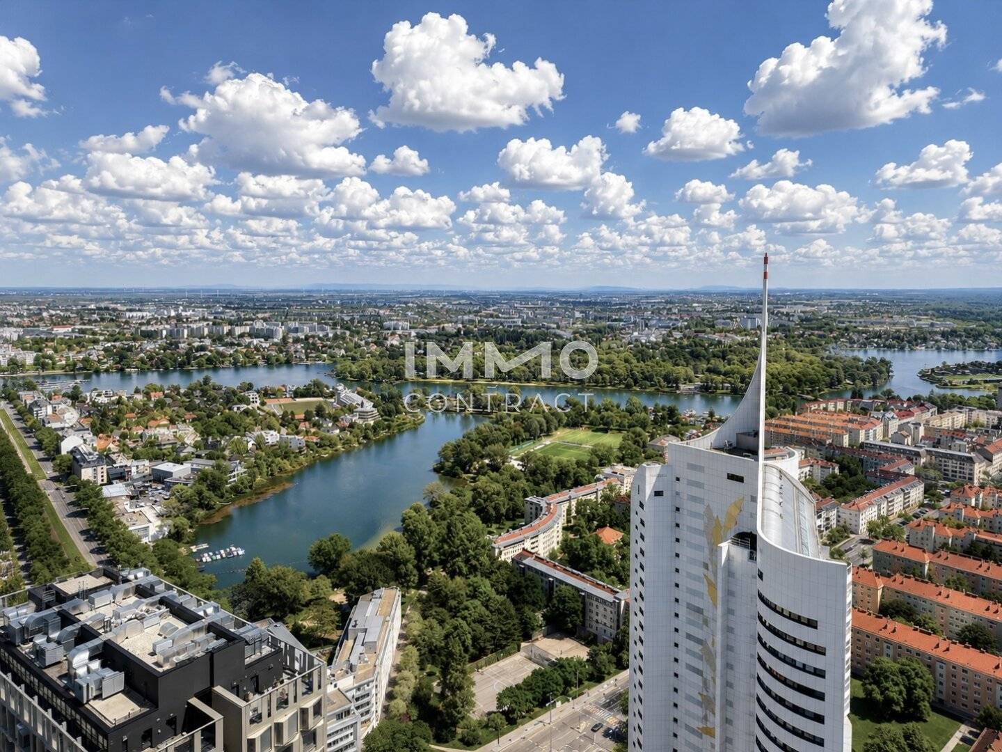 DC2 Tower 50. Etage 2 Zimmer und eine Traum Loggia