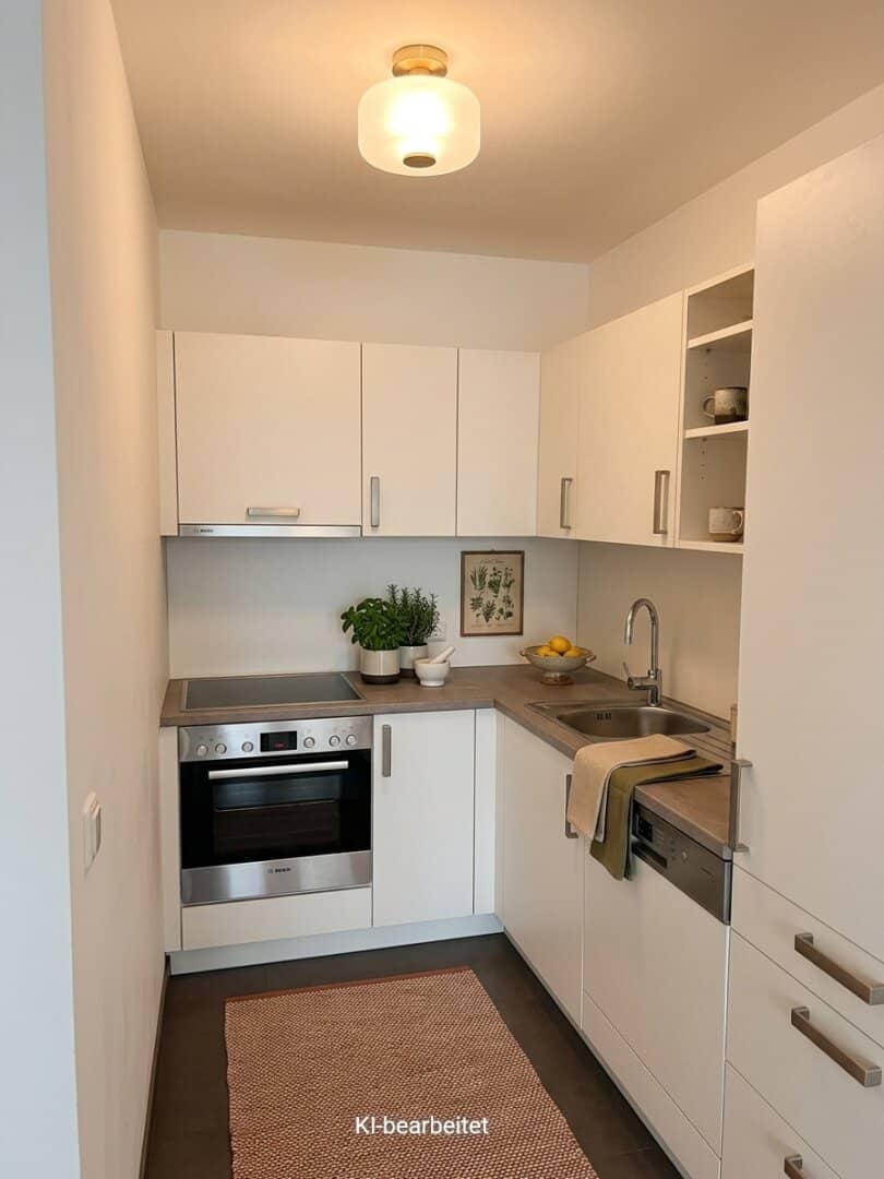 Centrally located bright 2-room apartment with loggia