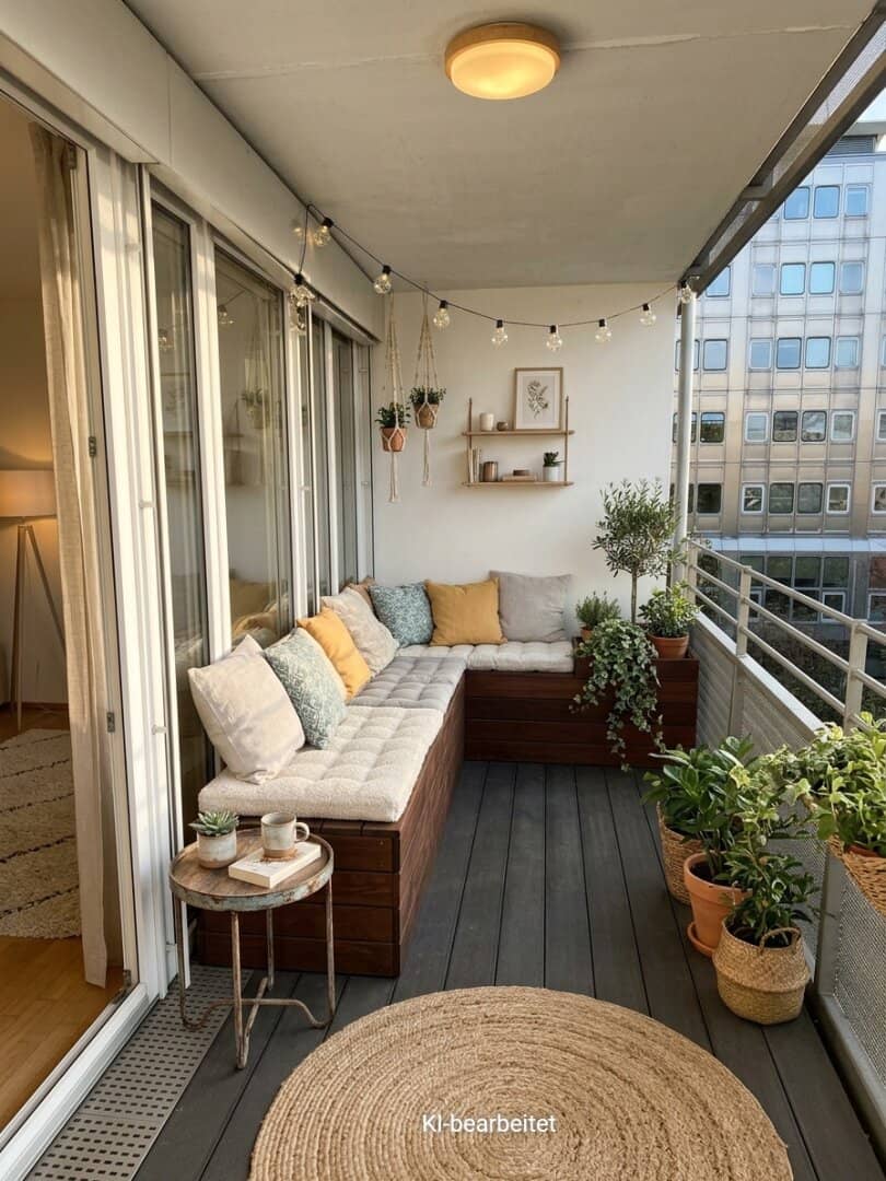 Centrally located bright 2-room apartment with loggia