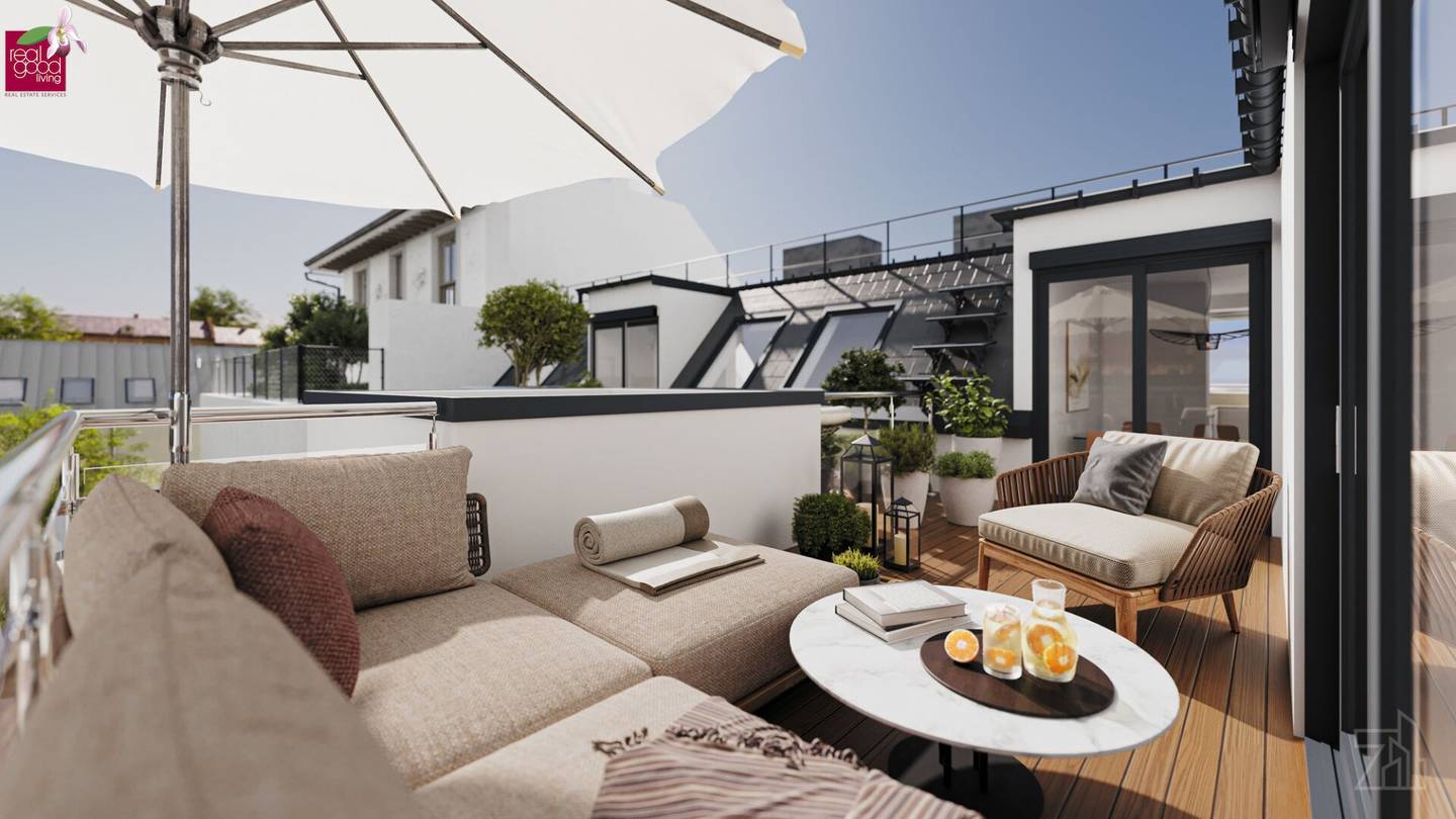Exklusive Dachgeschoss-Maisonette mit Terrasse | 172 m² | 5 Zimmer | Luxusausstattung im Botschaftsviertel ++ Provisionsfrei für den Käufer