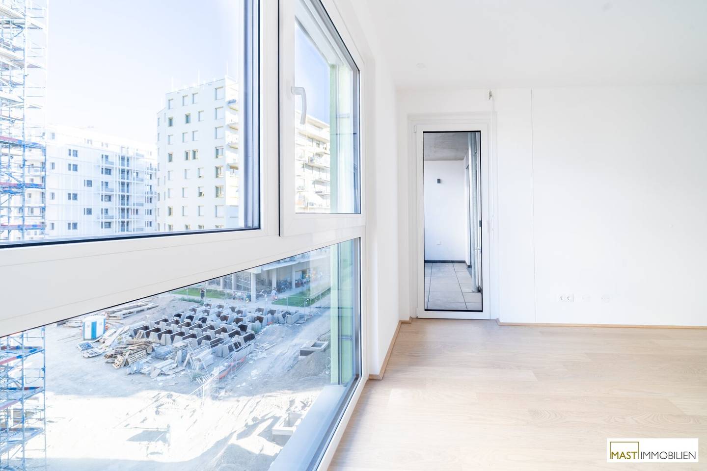 Alte Donau - 2-Zimmer Erstbezugswohnung im 3. OG - Beziehbar ab Oktober!