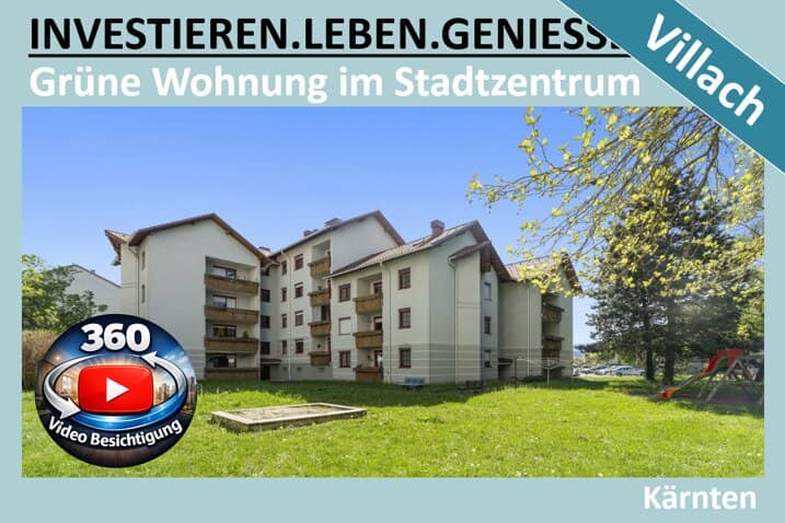 Green apartment in the city center of Villach