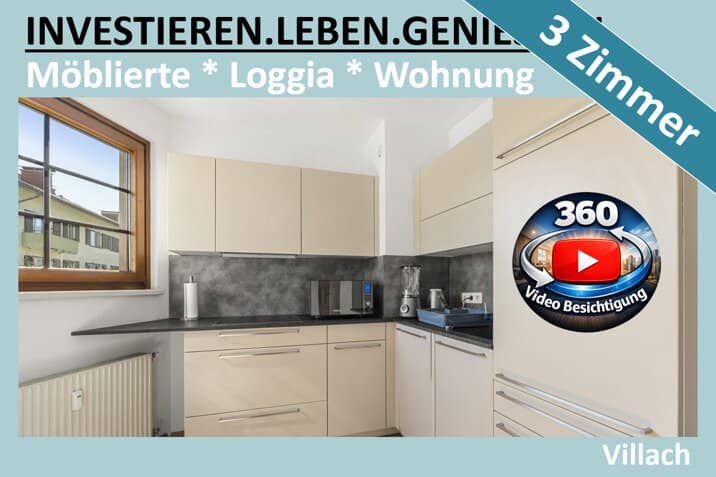 GRÜNE WOHNUNG IM STADTZENTRUM VON VILLACH