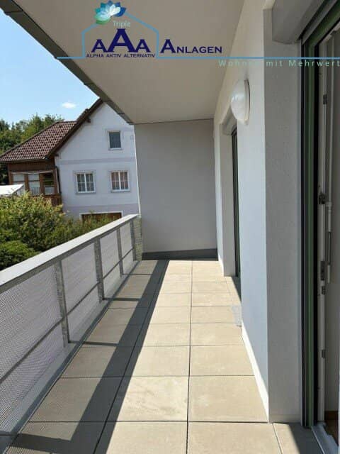 Neuwertige 3-Zimmer Wohnung im Zentrum von Ottenschlag mit Balkon