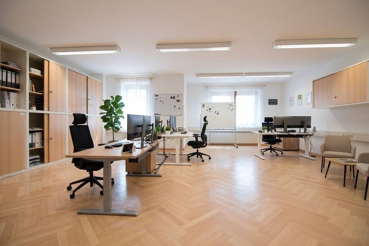 OFFICE/CLINIC | versatile room layout with 153 m² | individual rooms &amp; spacious multipurpose room | quiet, representative prime location